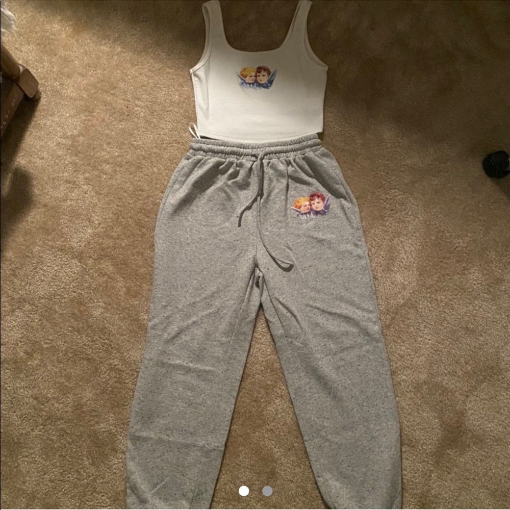 Angel Cherub Sweatpants Set
